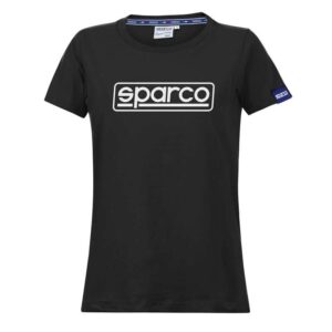 Camiseta para mujeres Sparco T-SHIRT FRAME LADY 01325NR Camiseta para mujeres Sparco T-SHIRT FRAME LADY 01325NR