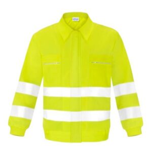 Cazadora Acolchado con cremallera alta visibilidad Vesin amarillo Cazadora Acolchado con cremallera alta visibilidad Vesin amarillo