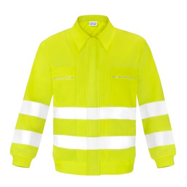 Cazadora Acolchado con cremallera alta visibilidad Vesin amarillo Cazadora Acolchado con cremallera alta visibilidad Vesin amarillo