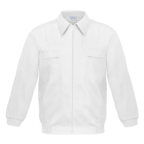 Cazadora con cremallera Vesin pintor blanco Cazadora con cremallera Vesin pintor blanco