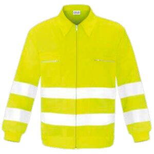 Cazadora con cremallera de alta visibilidad Vesin amarillo Cazadora con cremallera de alta visibilidad Vesin amarillo
