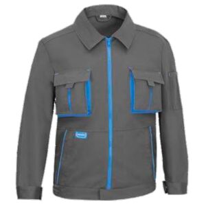 Cazadora multibolsillos Elite bicolor Vesin gris