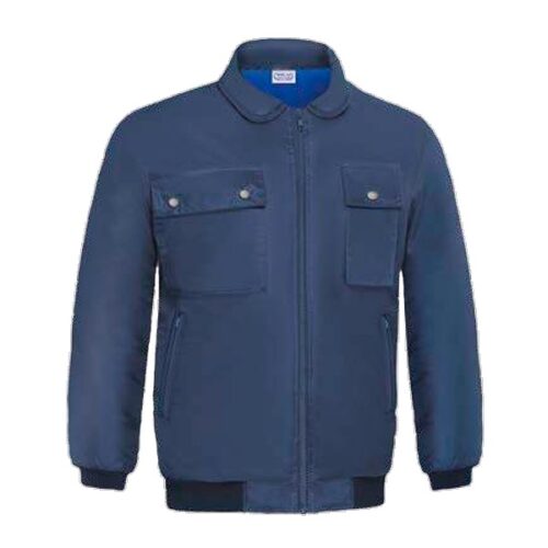 Cazadora pilot acolchada y forro polar Vesin azul Cazadora pilot acolchada y forro polar Vesin azul