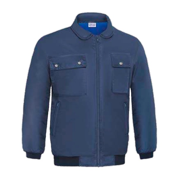 Cazadora pilot acolchada y forro polar Vesin azul Cazadora pilot acolchada y forro polar Vesin azul