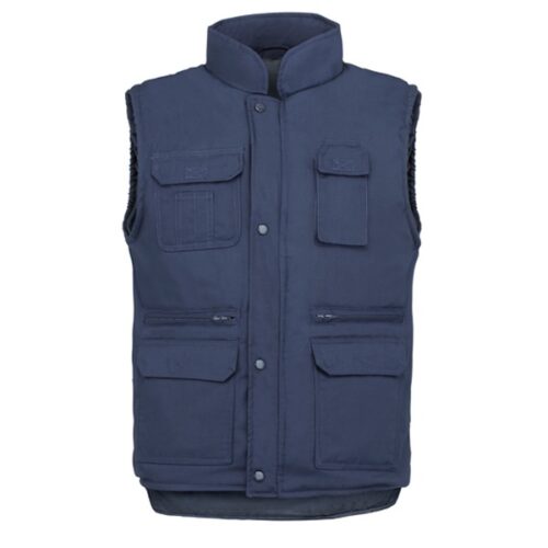Chaleco 7 bolsillos Vesin azul