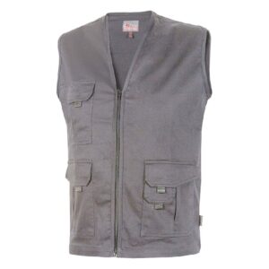 Chaleco de trabajo U-Power Chica Grey Iron