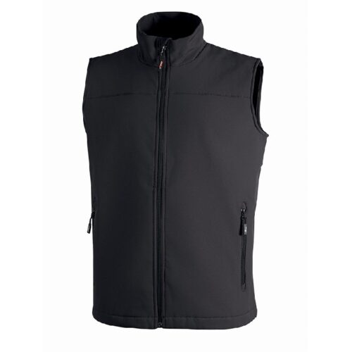 Chaleco de trabajo U-Power Dublino Black Carbon