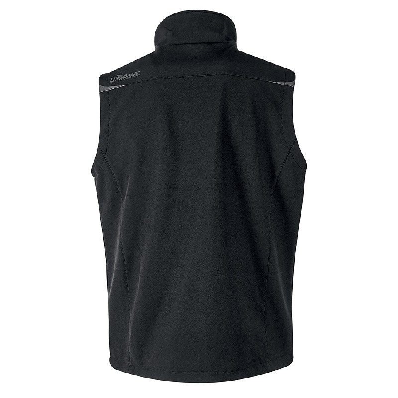 Chaleco de trabajo U-Power Ebrio Black Black Chaleco de trabajo U-Power Ebrio Black Black