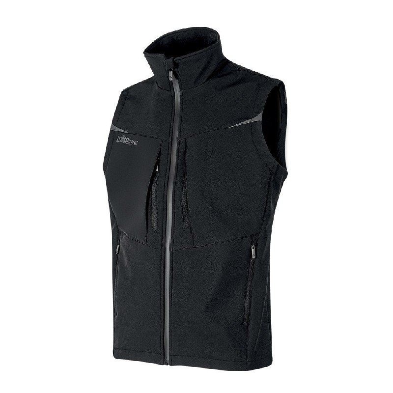 Chaleco de trabajo U-Power Ebrio Black Black Chaleco de trabajo U-Power Ebrio Black Black