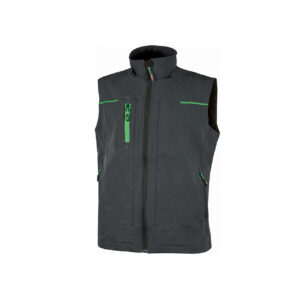 Chaleco de trabajo U-Power Saturn Asphalt Grey Green