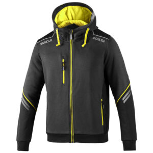 Chaqueta Sparco TECH HOODED FULL ZIP 02414GSGF Chaqueta Sparco TECH HOODED FULL ZIP 02414GSGF