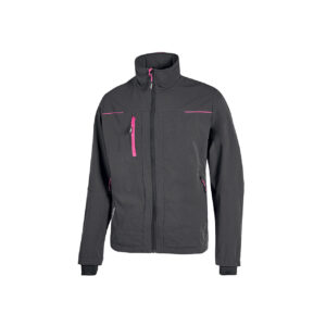 Chaqueta U-Power Pluto LADY Grey Fucsia