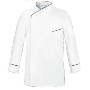 Chaqueta cocinero manga larga blanco(Espalda transpirable) CCE-500 Chaqueta cocinero manga larga blanco(Espalda transpirable) CCE-500