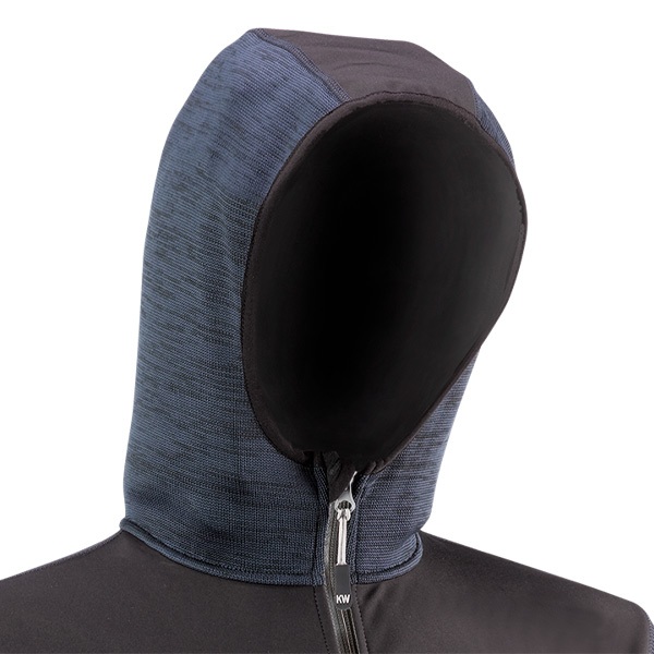 Chaqueta con capucha fija exterior Juba 2897DN KARAVIA Azul Marino - Negro-3 Chaqueta con capucha fija exterior Juba 2897DN KARAVIA Azul Marino - Negro