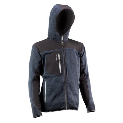 Chaqueta con capucha fija exterior Juba 2897DN KARAVIA Azul Marino - Negro