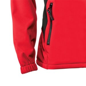 Chaqueta cortavientos Juba 894 Rojo-Negro