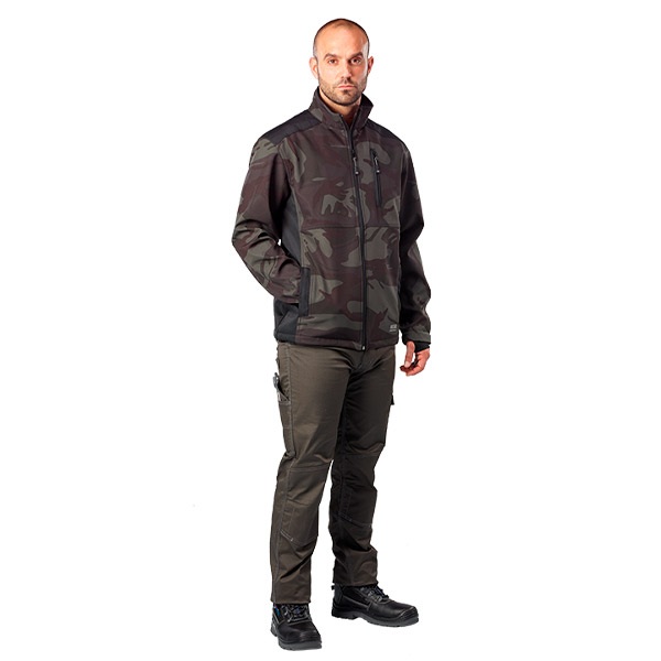 Chaqueta cortavientos de camuflaje Juba 3894 KAMALEON-4 Chaqueta cortavientos de camuflaje Juba 3894 KAMALEON