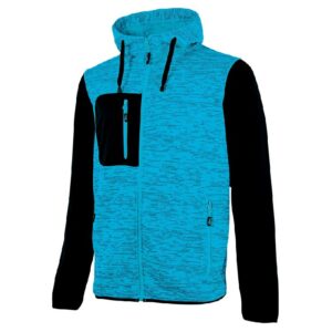 Chaqueta de trabajo U-Power Rainbow Ciano Fluo Chaqueta de trabajo U-Power Rainbow Ciano Fluo