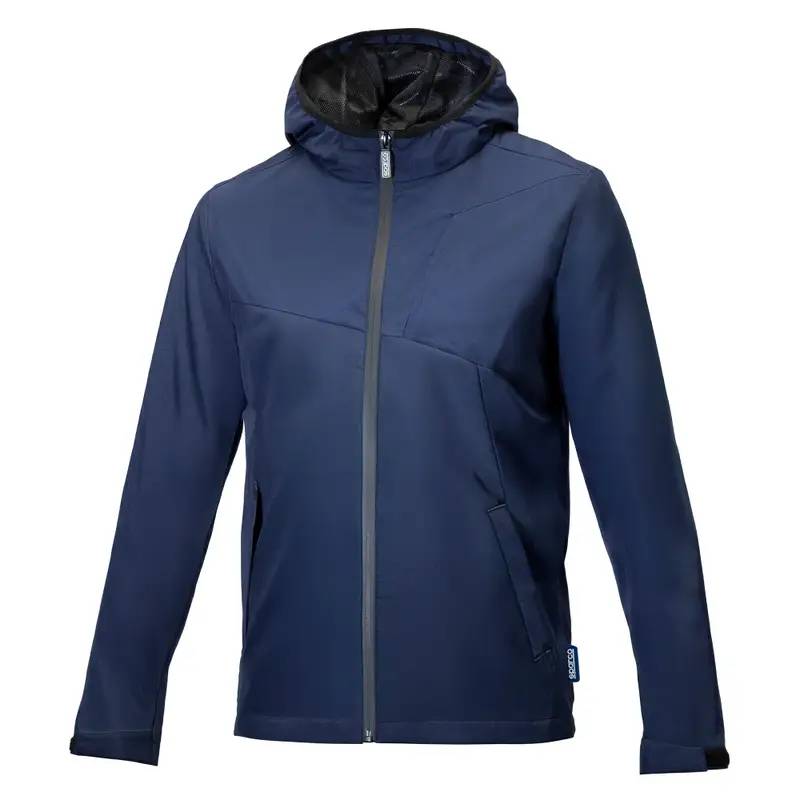 Chaqueta impermeable y cortavientos Sparco ELBERT BTJ0006B0N02 AZUL MARINO Chaqueta impermeable ELBERT