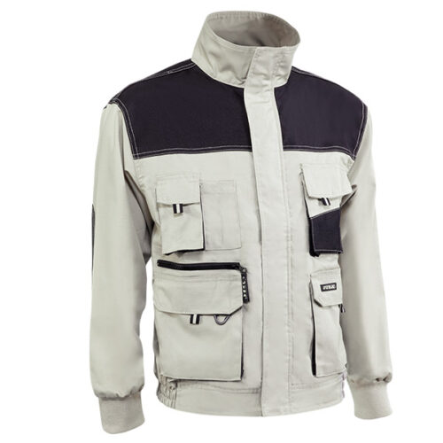 Chaqueta multibolsillos Juba 970 TOP RANGE Beige - Negro