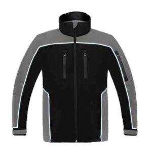 Chaqueta soft shell vivos vesin Bicolor Negro-Gris Chaqueta soft shell vivos vesin Bicolor Negro-Gris
