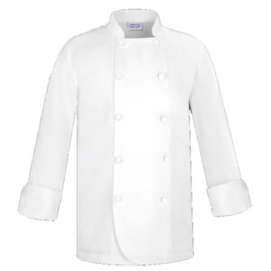 Chaqueta unisex manga larga Vesin blanco CC-600