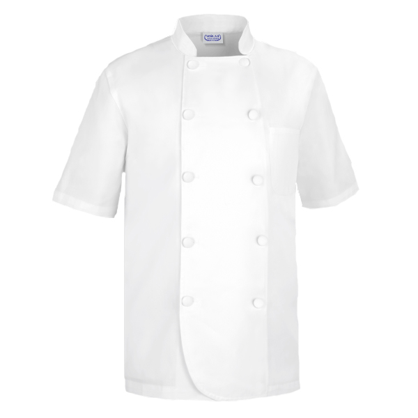 Chaqueta unisex manga larga Vesin blanco CC601