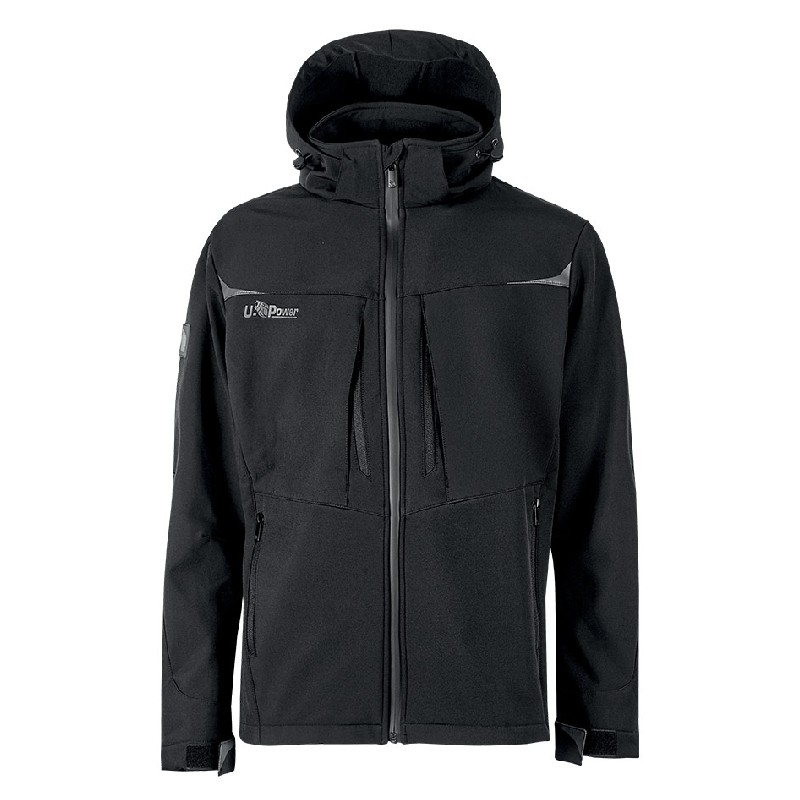 Chubasquero de trabajo U-Power Verve black black Chubasquero de trabajo U-Power Verve black black