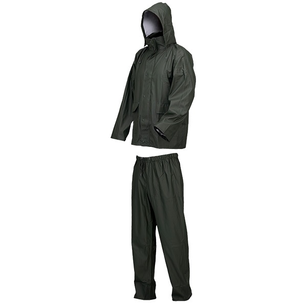 Conjunto impermeable de poliéster Starter verde Conjunto impermeable de poliéster Starter verde