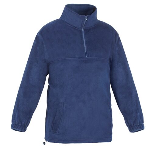 Forro polar con cuello y con cremallera Vesin azul Forro polar con cuello y con cremallera Vesin azul