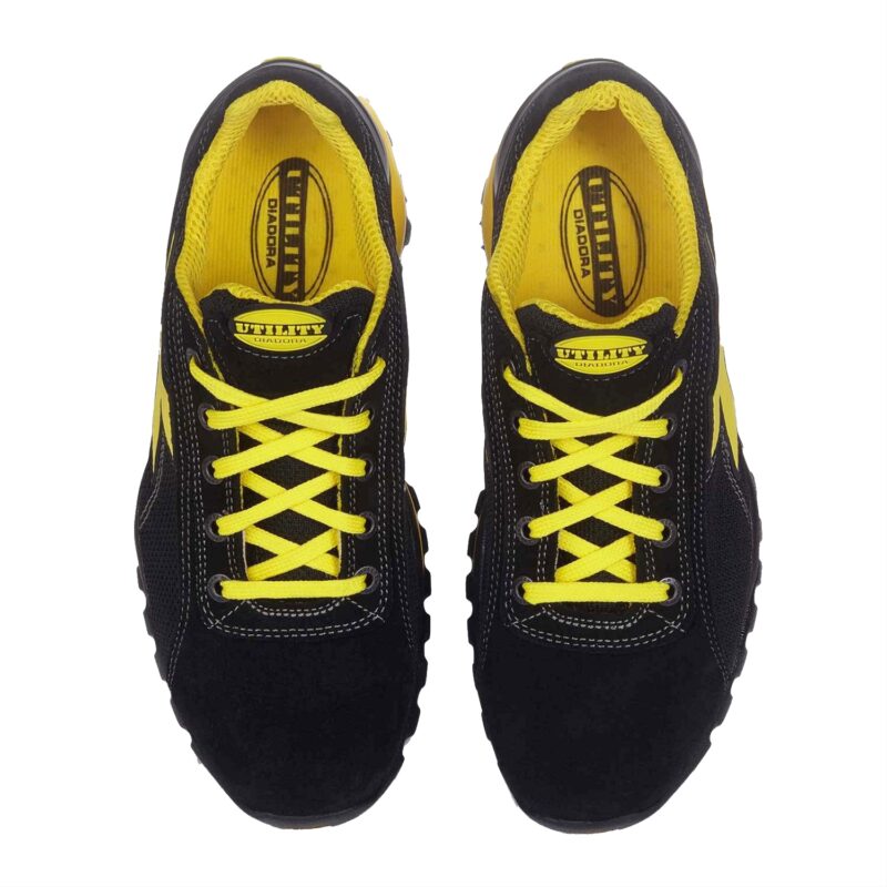 Glove Text Low Black S1P HRO SRA 4 Calzado de seguridad Diadora Glove Text Low Negro S1PS FO HRO