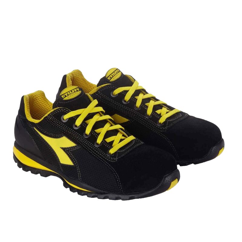 Glove Text Low Black S1P HRO SRA 5 Calzado de seguridad Diadora Glove Text Low Negro S1PS FO HRO