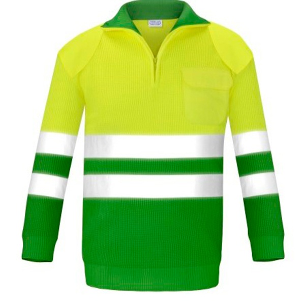 Jersey con bolsillo y refuerzos Vesin verde Jersey con bolsillo y refuerzos Vesin verde