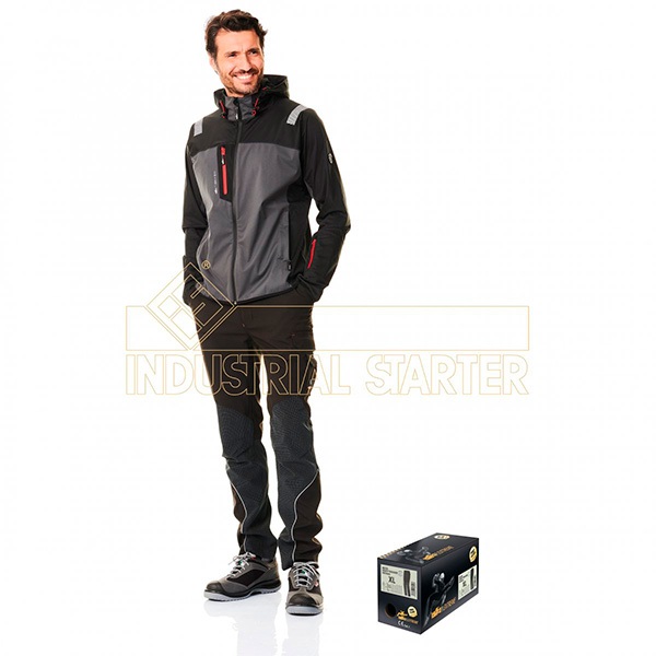 Pantalón de trabajo softshell Starter Heavy Extreme negro