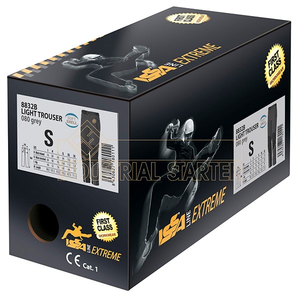 PANTALÓN SOFTSHELL caja ed Pantalón de trabajo Softshell Starter Light Extreme gris