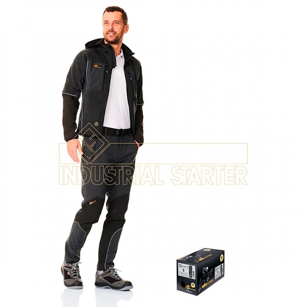 PANTALÓN SOFTSHELL señor ed Pantalón de trabajo Softshell Starter Light Extreme gris