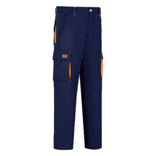 Pantalón 6 bolsillos Vesin bicolor azul marino