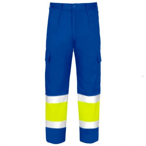 Pantalón Acolchado Multibolsillos AV Vesin Azul