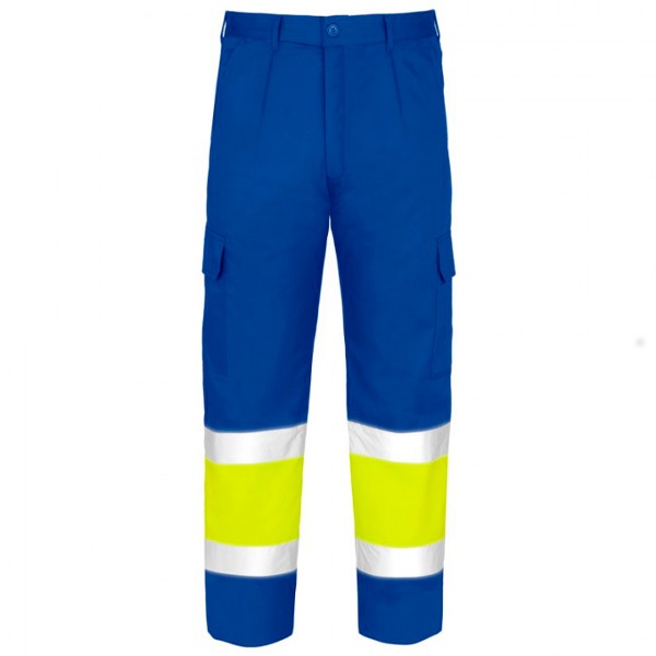 Pantalón Acolchado Multibolsillos AV Vesin Azul Pantalón Acolchado Multibolsillos AV Vesin Azul