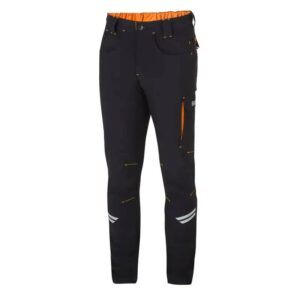 Pantalones tech sparco Negro Naranja