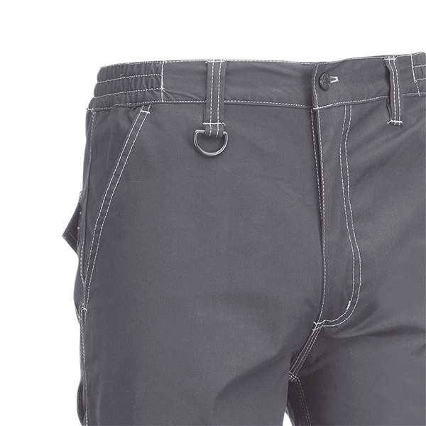 Pantalón corto multibolsillos Juba 152 FLEX Gris-2 Pantalón corto multibolsillos Juba 152 FLEX Gris