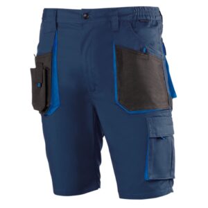 Pantalón corto multibolsillos Juba 982 TOP RANGE Negro - Azul marino