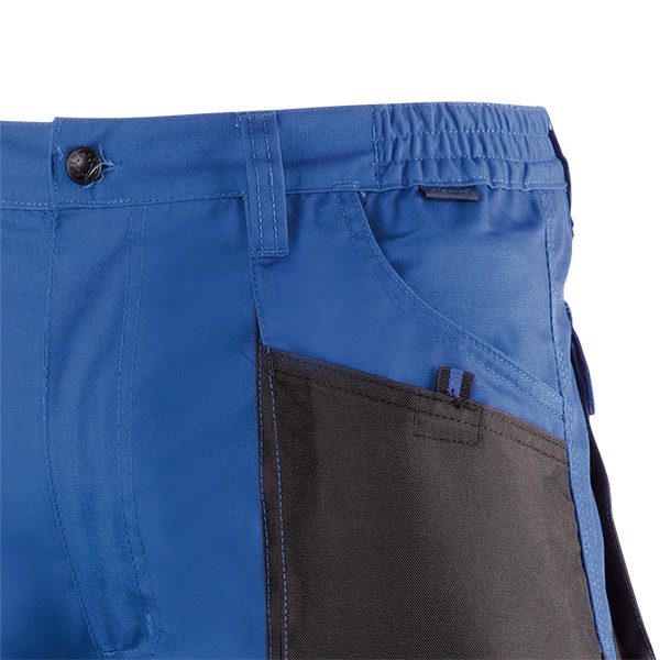 Pantalón de trabajo de trabajo corto multibolsillos Juba 992 TOP RANGE Negro - Azulina
