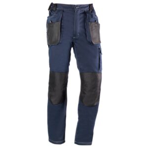 Pantalón multibolsillos Juba 181 FLEX Azul Marino - Negro Pantalón multibolsillos Juba 181 FLEX Azul Marino - Negro