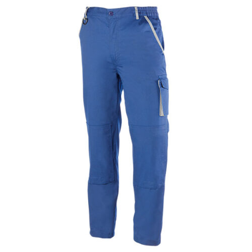 Pantalón multibolsillos Juba 951 PREMIUM Azulina - Gris