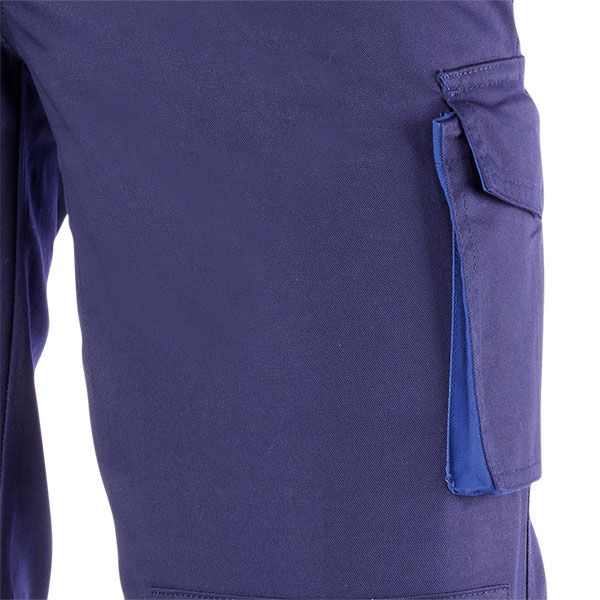 Pantalón multibolsillos Juba 952 PREMIUM Azul marino - Azulina-3 Pantalón de trabajo de trabajo multibolsillos Juba 952 PREMIUM Azul marino - Azulina