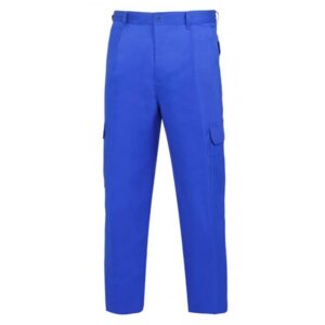 Pantalón multibolsillos con goma acolchado vesin azulina