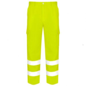 Pantalón multibolsillos de alta visibilidad Vesin amarillo Pantalón multibolsillos de alta visibilidad Vesin amarillo