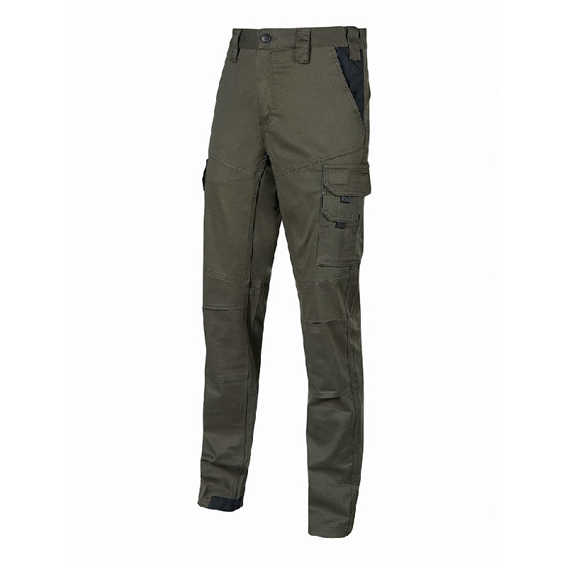 Pantalones de trabajo U-Power Guapo Dark Green