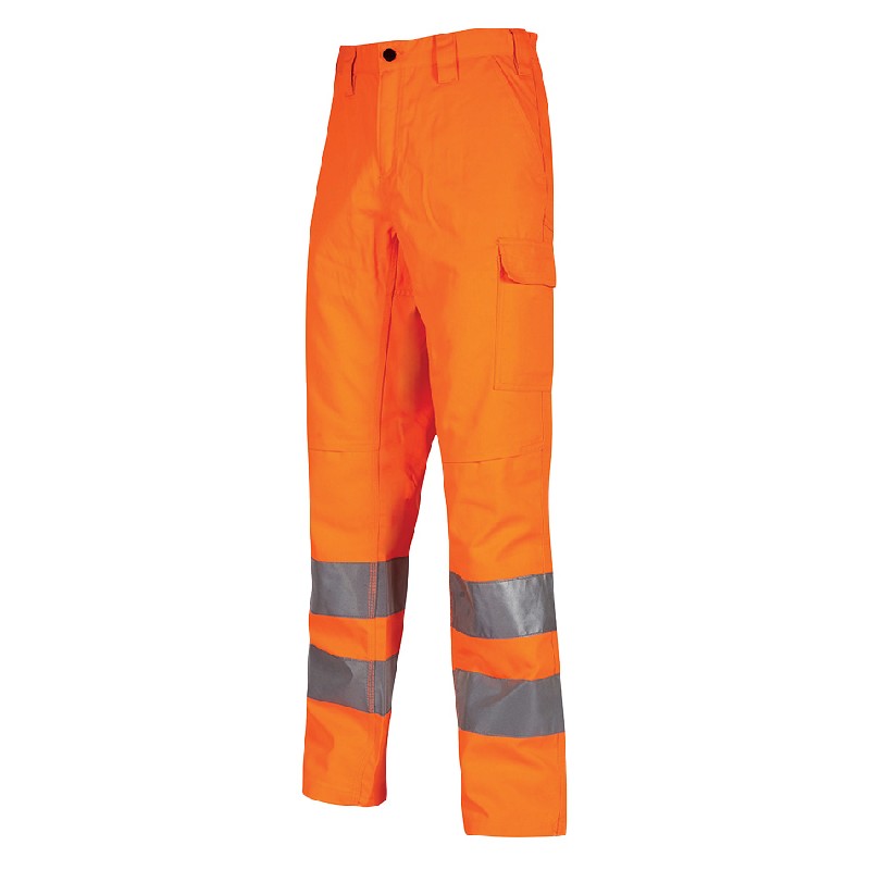 Pantalones de trabajo U-Power Vega Orange Fluo Pantalones de trabajo U-Power Vega Orange Fluo